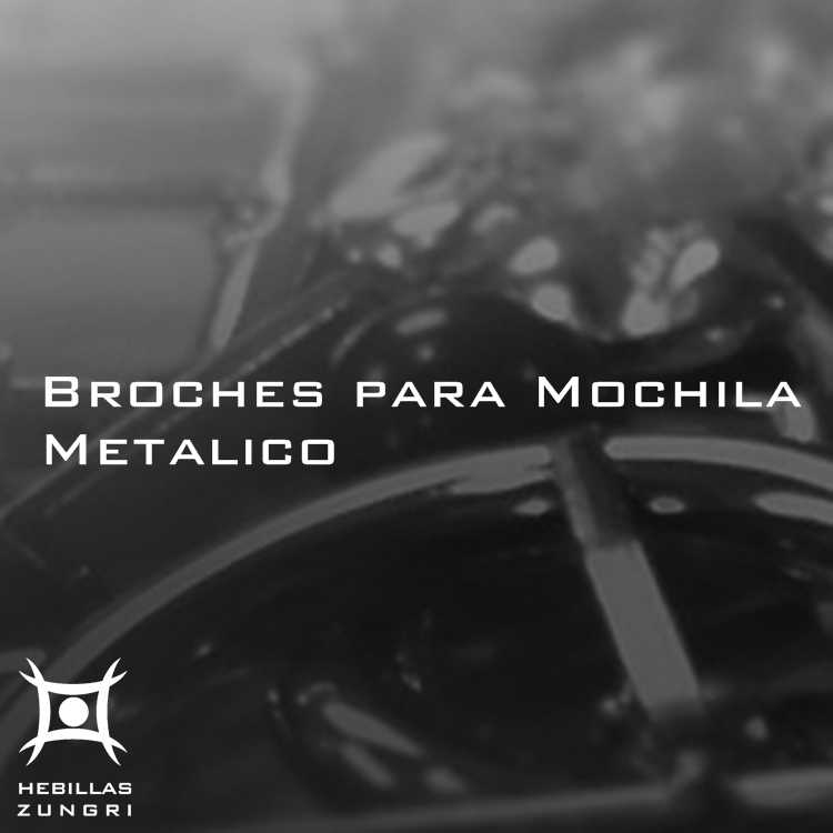 Broches para Mochila Metalico